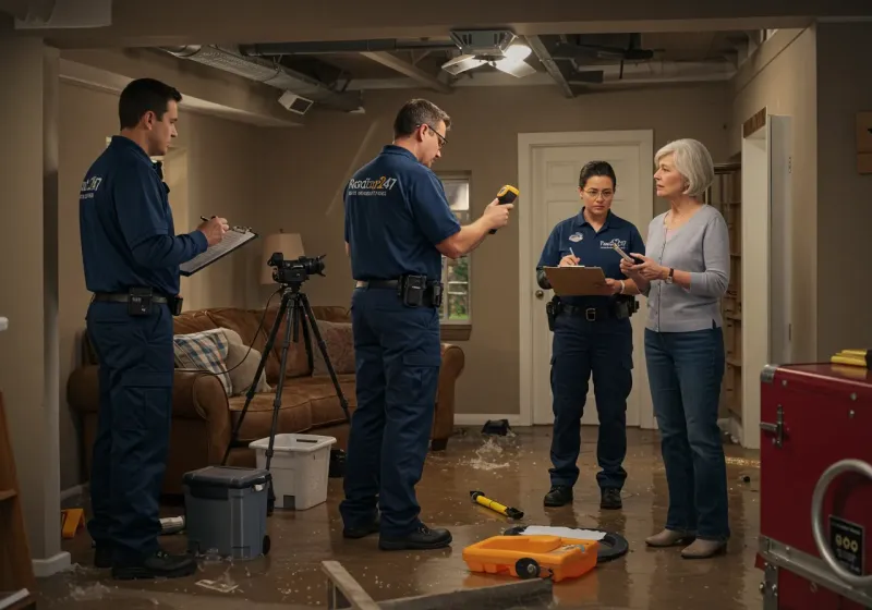 Water Damage Assessment and Insurance Documentation process in Saint Joseph County, MI